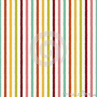 Seamless vertical stripes textured pattern Vector Illustration