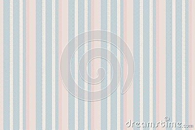 Seamless vertical vector of textile lines stripe with a pattern fabric background texture Vector Illustration