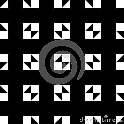 Seamless vintage geometric pattern. Stock Photo