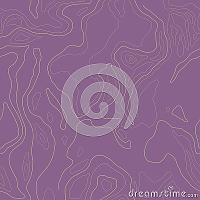 Seamless wallpaper. Wave lines pattern. Modern stylish texture. Repeating abstract background. Tempate for design fabric, backgrou Vector Illustration