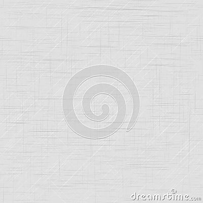 Seamless White Linen Fabric Background Texture Vector Illustration