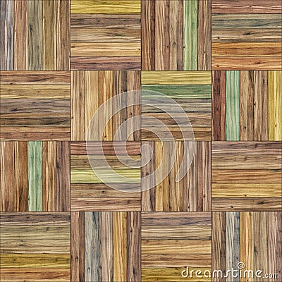 Seamless basket parquet texture Stock Photo