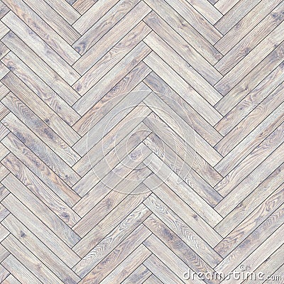 Seamless wood parquet texture herringbone white Stock Photo