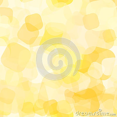 Seamless Yellow Spot Pattern Vector Illustration