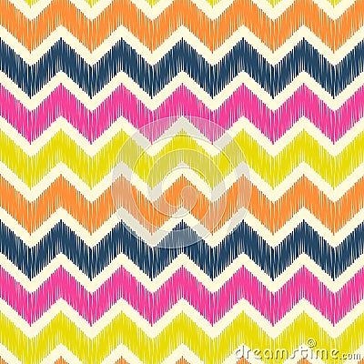 Seamless zig zag pattern Vector Illustration