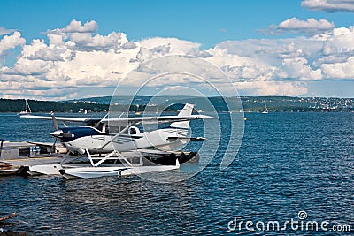 Seaplane Stock Photo