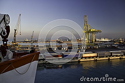 Seaport Stock Photo