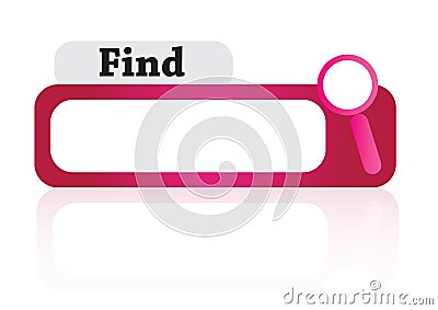 Search engine - vector Stock Photo