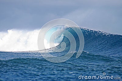 In Search of the Perfect Wave Stock Photo