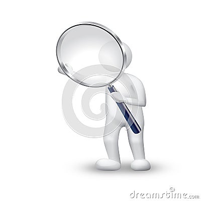 Searching Stock Photo