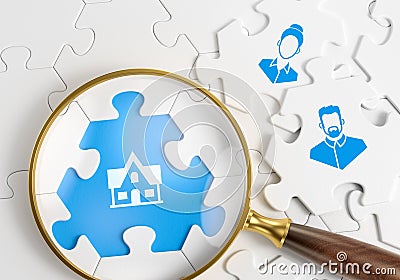 Searching For Housing Stock Photo