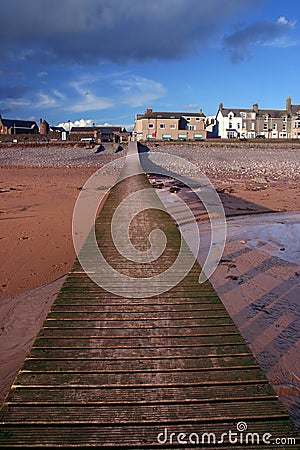 Seascale in Cumbria Stock Photo