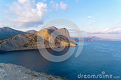 Seascape. Crimea Stock Photo