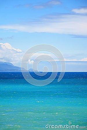 Seascape of Sansiantai Stock Photo