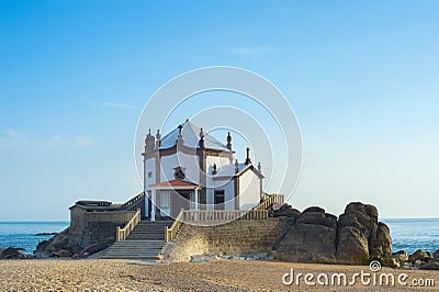 Senhor da Pedra chapel, Portugal Stock Photo