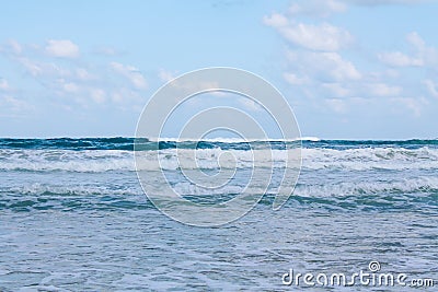 Seashore at Bat Yam, Israel Stock Photo