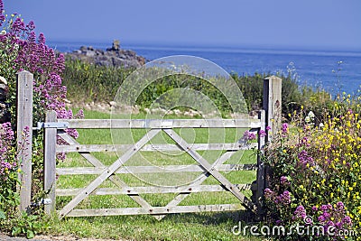 Seaside in Cornwall, Uk Stock Photo