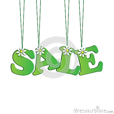 Seasonal sale Vector Illustration