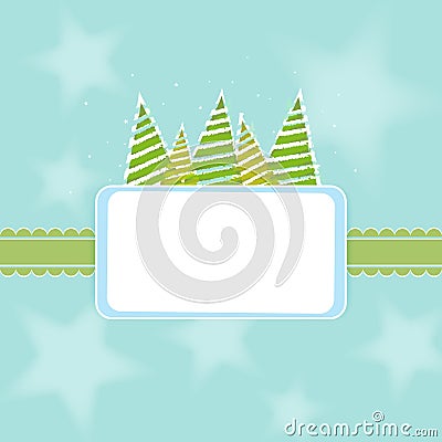 Seasons Greeting Card Stock Photo