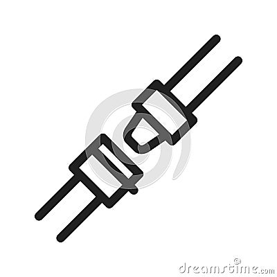 Seat Belt Vector Illustration