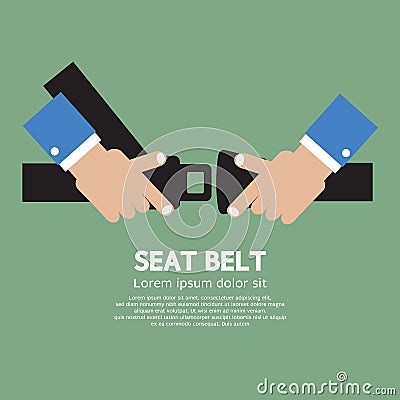 Seat Belt Vector Illustration