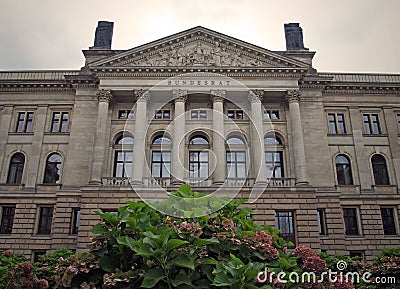 Seat of the Bundesrat Editorial Stock Photo