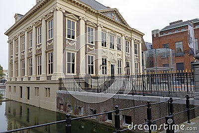 The seat of The Royal Picture Gallery Editorial Stock Photo