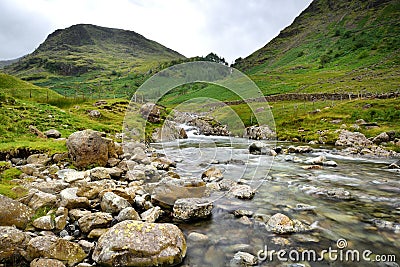 Seathwaite Fell Stock Photo