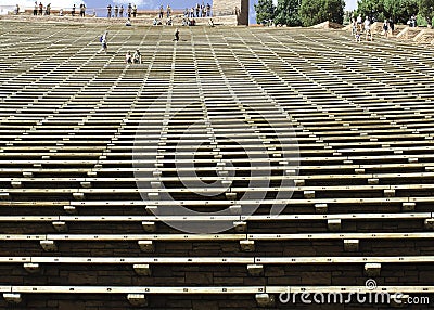 Iconic Red Rocks Amphitheater in Morrison, Colorado Editorial Stock Photo