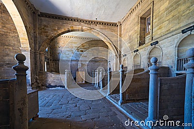 Seaton Delaval Hall Stables Editorial Stock Photo