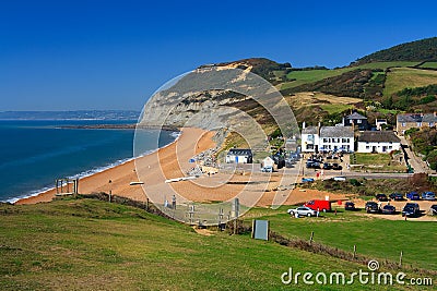 Seatown, Dorset, UK. Stock Photo