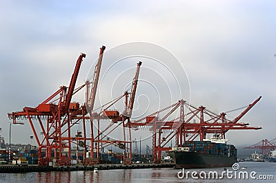 Seattle Seaport Stock Photo