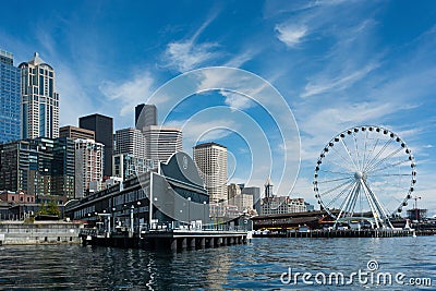 Seattle Skyline Stock Photo