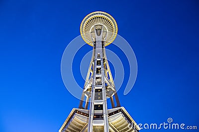 Seattle Space Needle Editorial Stock Photo