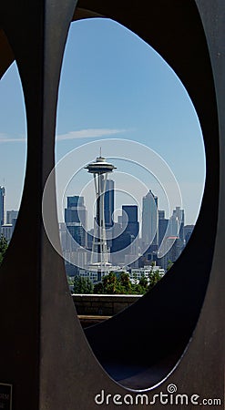 Seattle Space Needle Editorial Stock Photo
