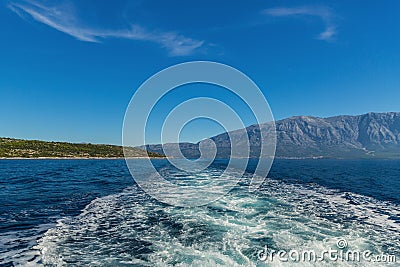 Seaway scenery . Stock Photo