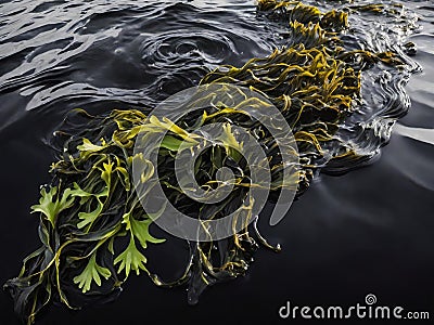 seaweed in the sea Stock Photo