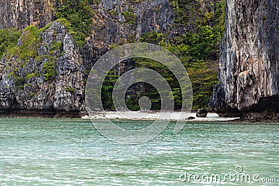 Secluded cove Stock Photo