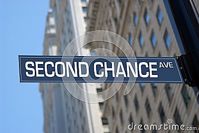 Second chance Avenue Stock Photo