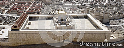Second Temple of Jerusalem Editorial Stock Photo