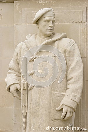 Second World War memorial Stock Photo