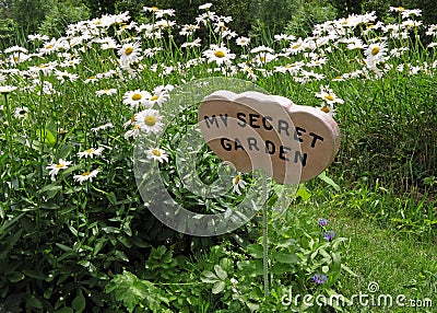 Secret garden Stock Photo