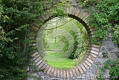 Secret Garden Stock Photo