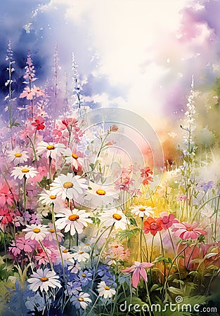 The Secret Garden of Dreams Stock Photo