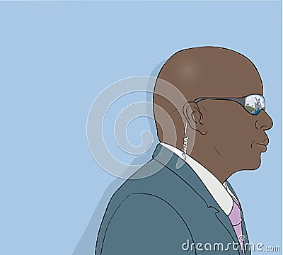 Secret service Vector Illustration