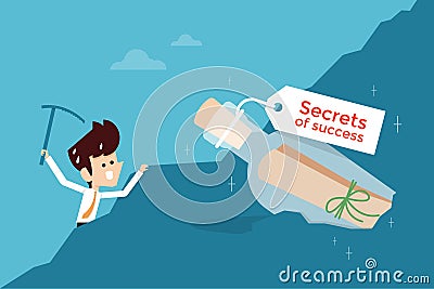 Secret of success Stock Photo