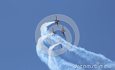 Air show Editorial Stock Photo