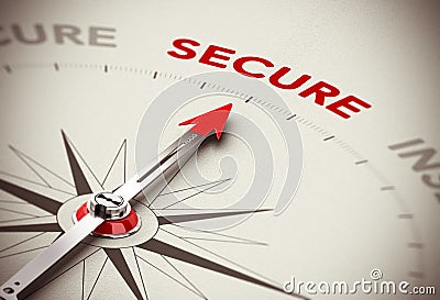 Secure Concept - Security Stock Photo