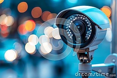 Secure living safeguarding systems feature self-activating alarms that integrate security protocols with camera systems for enhanc Cartoon Illustration