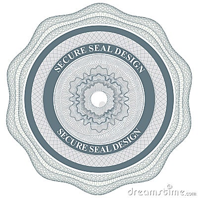 Secure seal Vector Illustration